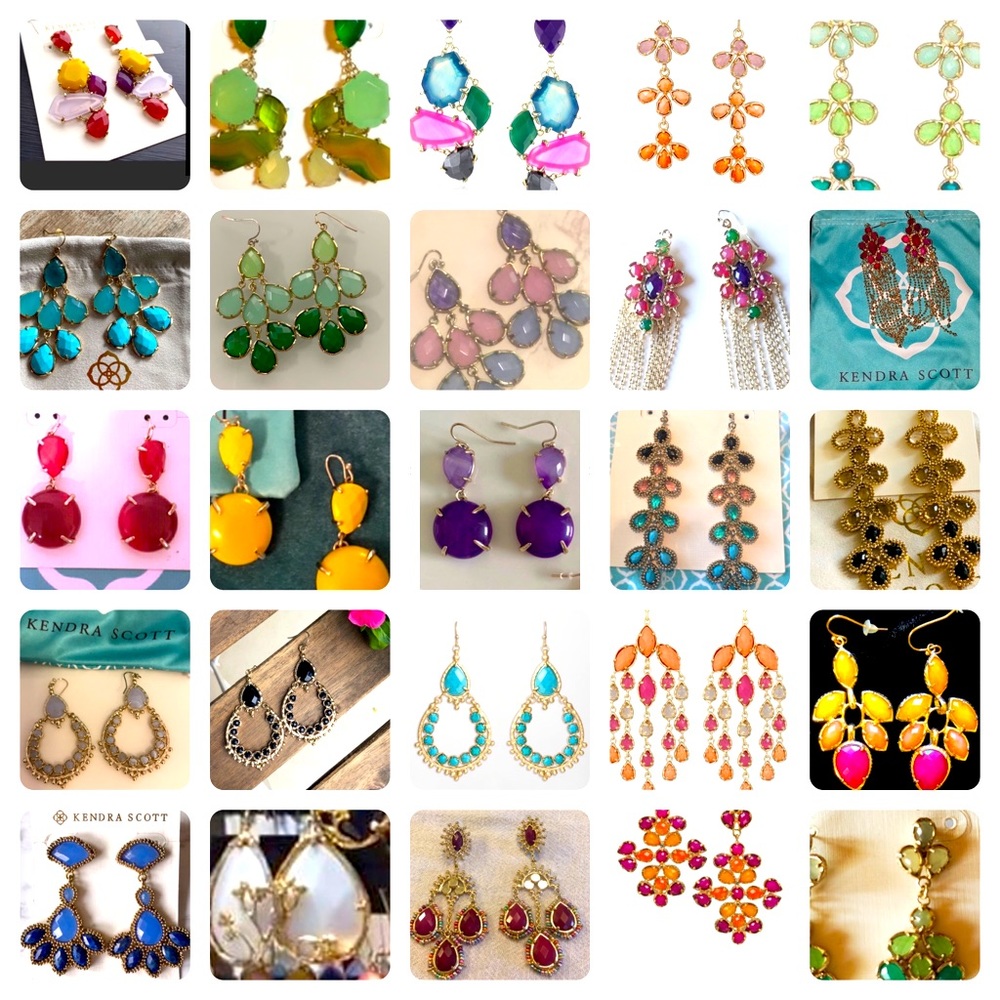 ISO KENDRA SCOTT VINTAGE EARRINGS